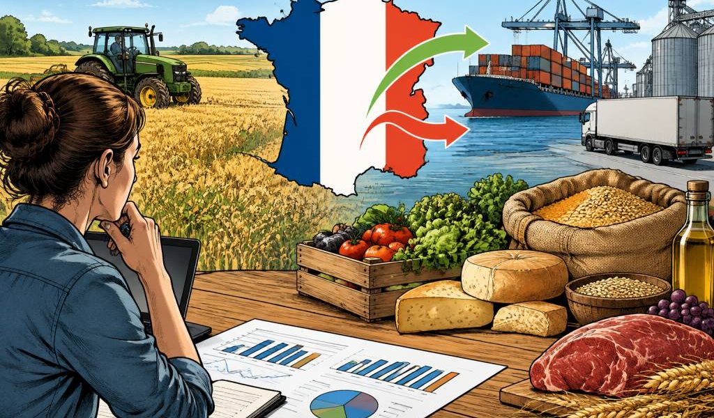 Balance commerciale agricole française : état des lieux et enjeux pour la France