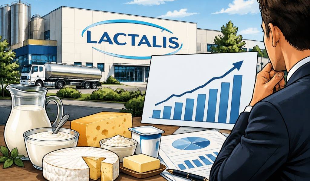 Chiffre d'affaires de Lactalis : les derniers chiffres du géant laitier